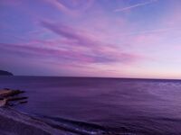 Le luci del tramonto